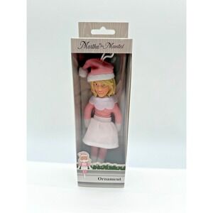 7 in Martha Stewart Pink Elf Martha on the Mantle A Holiday Collectible Ornament
